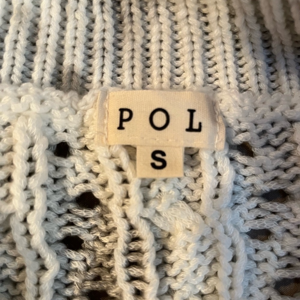 NEW POL Hand Dyed Distressed Chunky Sweater - Picture 6 of 10